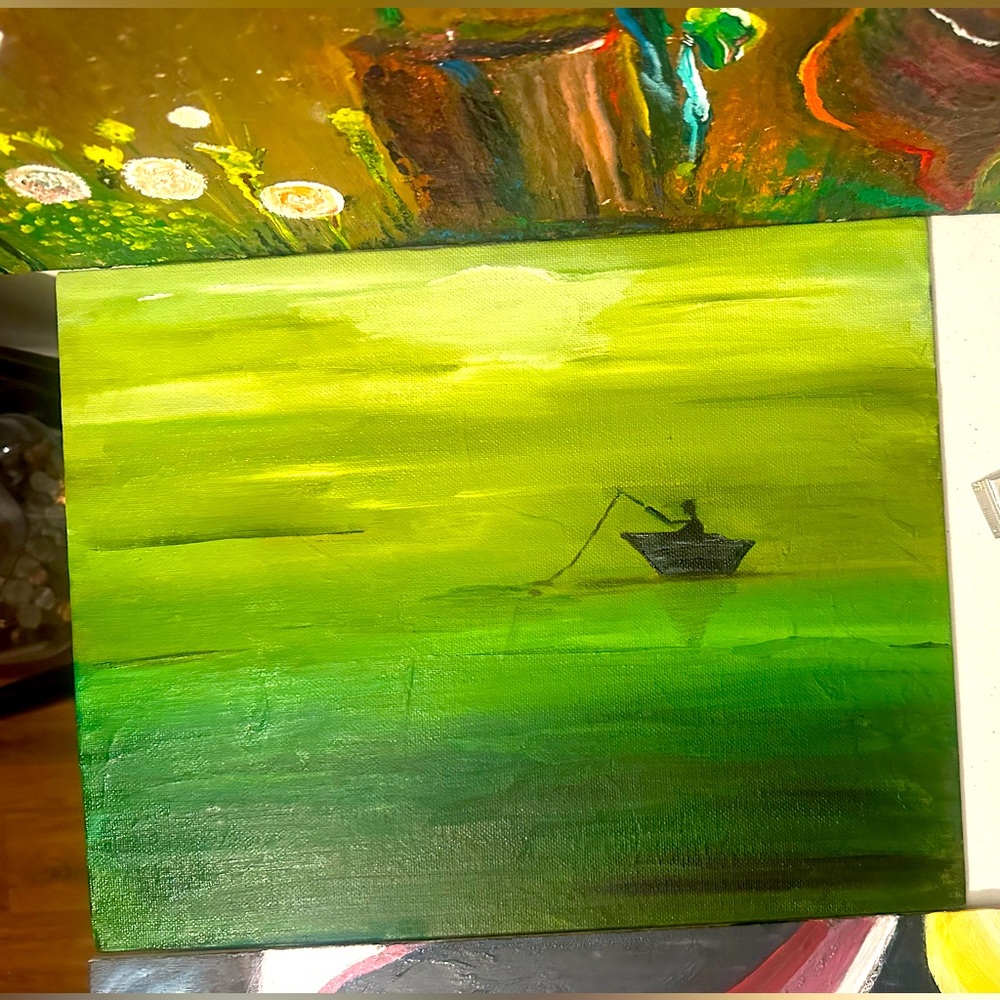THE LONE FISHERMAN